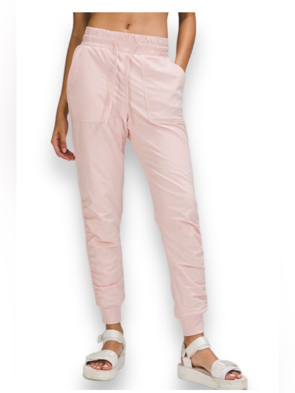 Lululemon Beyond the Studio Jogger in Pink Mist - 14